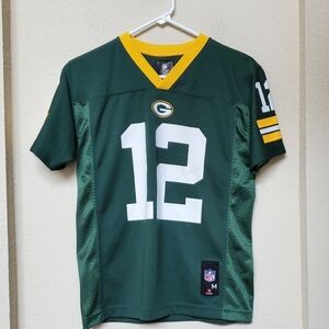NFL Green Bay Packers Team Apparel Youth Jersey.  Size Medium